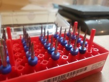 5 pcs . 30 degree angle carbide bits for scoring or engraving -Keltec
