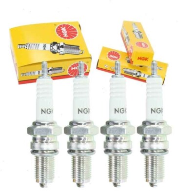 NGK SPARK PLUG D7EA Pack of 4  D-7EA  #7912 7912 for BMW Honda Kawasaki Suzuki 