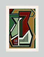 Mario RADICE - "Composizione A.N.F.",  1988 - Serigrafia, 69,5 x 49,5 cm