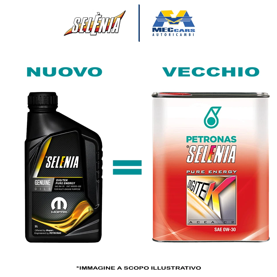 6 Litres Selenia Digitek Pure Energy 0W30 Huile de Moteur pour Voiture Acea C2 - Photo 2/4