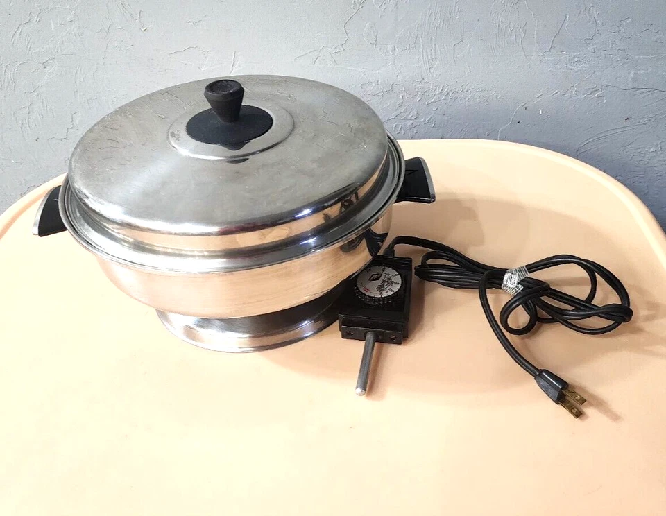 Sartén Eléctrica Vollrath Sartén con 5 Tazas Huevo Cazador Furtivo 1200w 120v Funciona Foto 3 de 4