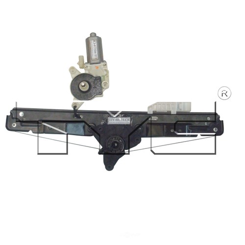 TYC 660663 Power Window Motor And Regulator Assembly; Rear Right - View #8