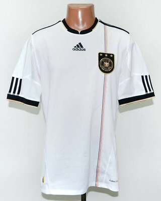GERMANY NATIONAL TEAM 2010/2011 HOME FOOTBALL SHIRT ADIDAS SIZE M ADULT