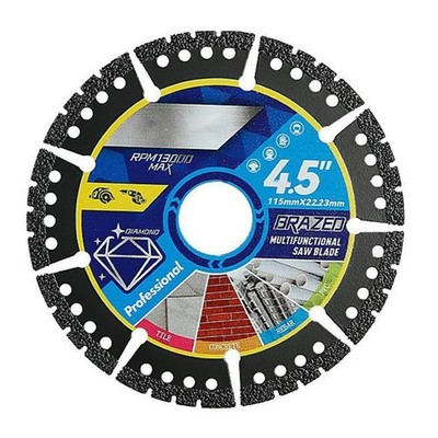 3pcs Diamond Multi-Purpose Saw Blades,4.5 Inch Heavy Duty Diamond Cutting Blades