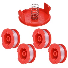 4pcs String Trimmer Line Replacement Spool CMZST065 String with Cap & Spring