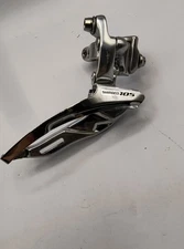 Vintage Shimano 105 FD-5504 Front Derailleur Triple 34.9 Clamp 9-Speed PARTS