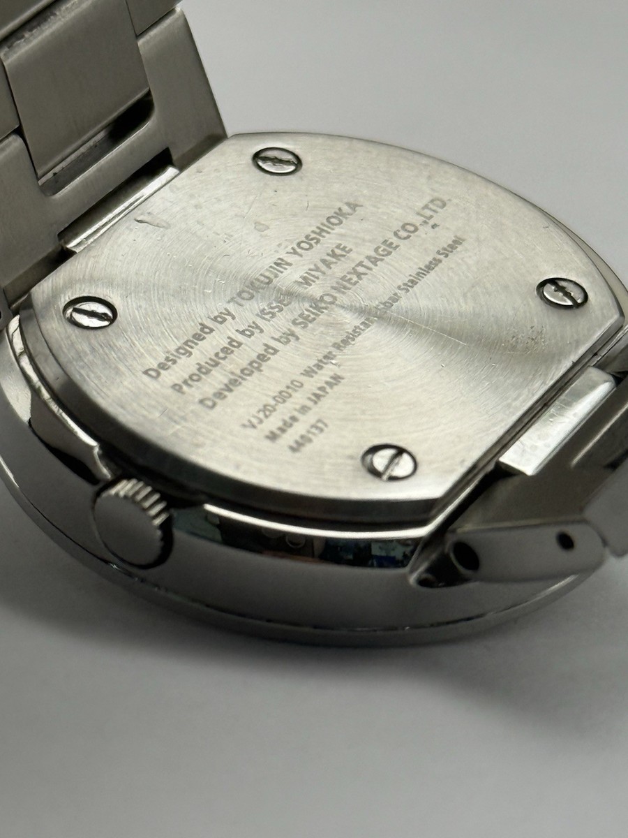 Seiko Issey Miyake Tokujin Yoshioka VJ20-0010 Men's Watch 38mm | eBay