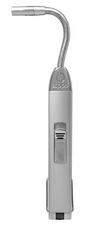 Zippo Unfilled Silver Flex Neck Utility Lighter, 121351 (Adjustable Flame)