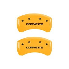 For Chevy Corvette 20-26 Caliper Covers Gloss Yellow Rear Caliper Covers W For Chevy Corvette 20-26 Caliper Covers Gloss Yellow Rear Caliper Covers W