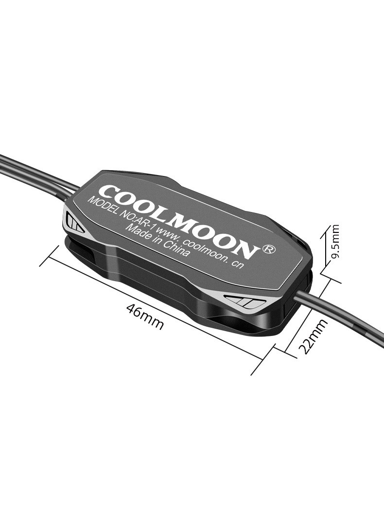 AR-1 5V 3 Pin to SATA ARGB Controller Cable for PC Fan Light Strip