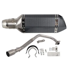 For 2013~24 Honda Grom 125 MSX125 Exhaust System Muffler On Pipe DB Kill Slip~On