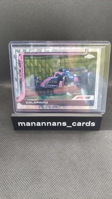 2025 Topps Chrome F1 Logofractor - Franco Colapinto - #87 Car Image