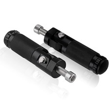 Pedane Poggiapiedi Passeggero Moto in Alluminio Compatibili Con Bullone Da 8 Mm