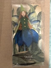 Tassie 4” Fairy Doll. Handmade In Thailand. #B6M Blue/Green fairy