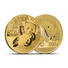 30 Gram Chinese Gold Panda Coin (Random Year, Unsealed) 5331.44 per troy oz