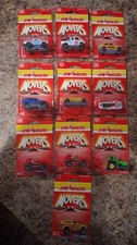 Vintage Majorette Movers Series 200 Diecast Car Lot of 10 NOS Factory Sealed