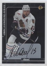 2000-01 ITG Be A Player Signature Series Alex Zhamnov Alexei #130 Auto 7ez