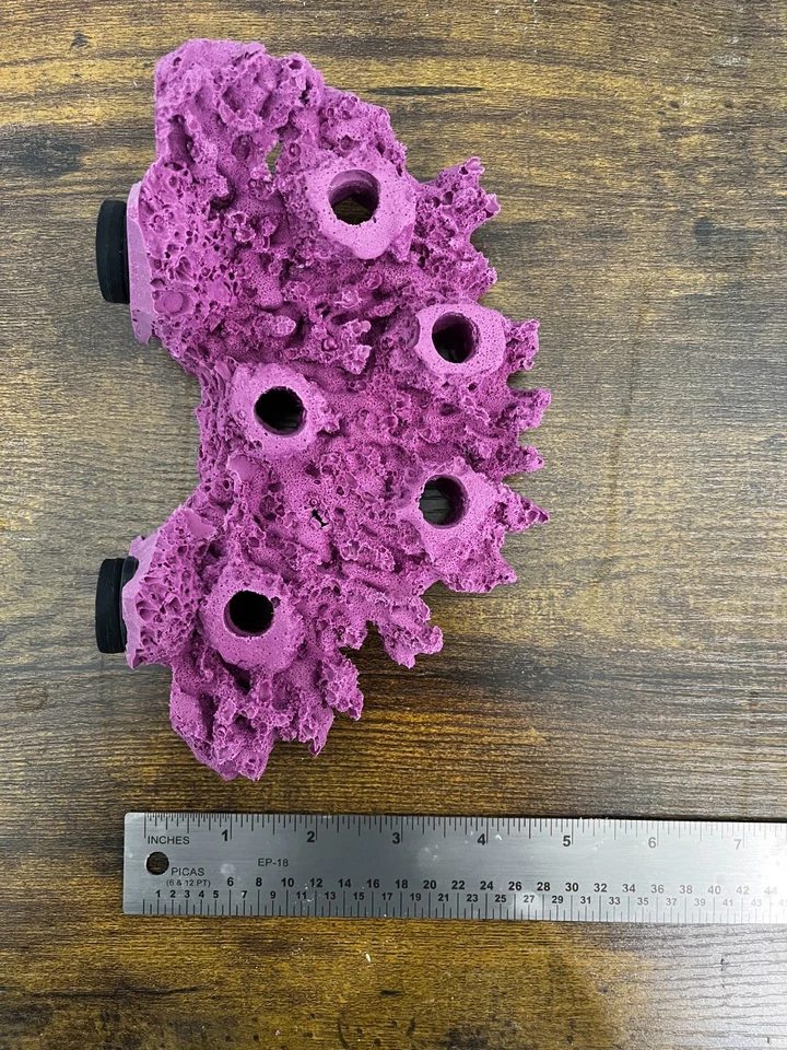 MAGNETIC Acropora Shelf Coral Frag Plug Rack/Rock for Live Coral Plug Ons  - Image 3 of 4