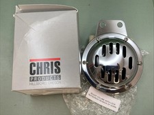 Chris Products 0711 Chrome Horn 12v Two Terminal