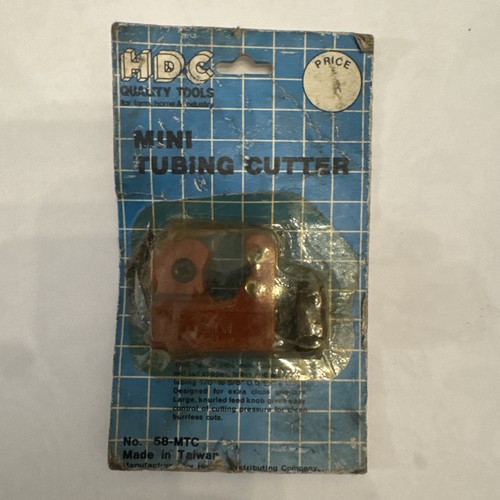 Mini cortador de tubos HDC 58-MTC montaje de tuberías de plomería soldadura metal plástico - Imagen 1 de 3