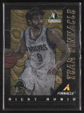 2013-14 Pinnacle Artist's Proofs Green /25 Ricky Rubio / Deron Williams #13