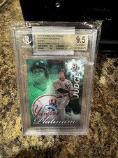 2017 Bowman Platinum Presence Green #PP-AJ, Aaron Judge #/99  Beckett Grade 9.5