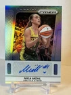 Nika Muhl 2025 Panini Prizm WNBA #TB-NM Throwback Silver Auto 🔥 Seattle Storm