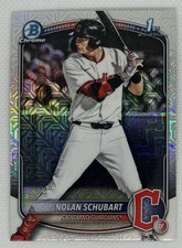 2025 Bowman Draft - Chrome Nolan Schubart #BDC-192 Mojo Refractor (RC)