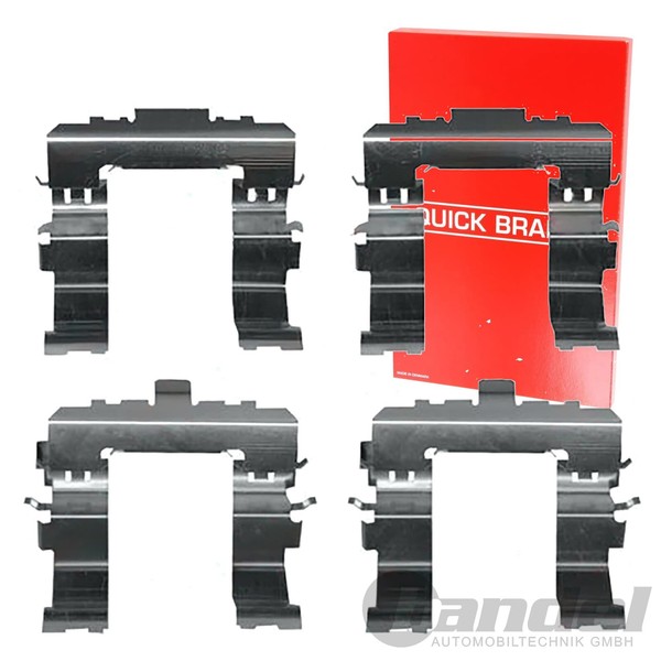 Quick Brake MONTAGE-SATZ BremsbelÄGe ZubehÖR Vorne Passend FüR Ford Mondeo |-image