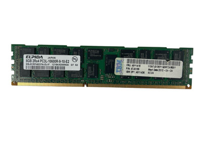 [Lot of 19]-ELPIDA 8GB 2RX4 PC3-10600R-9-10-E2 EBJ81RF4ECFA-DJ-F