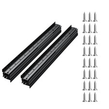 Undermount Drawer Slides 32 inch Under Stair Cabinet Rails 260 LB Load