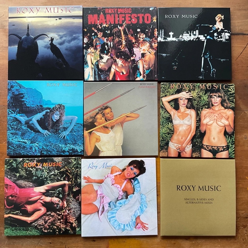 Roxy Music - The Complete Studio Recordings 10 CD Box Set - CD's UNPLAYED Foto 3 de 3