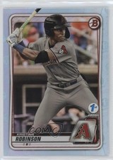 2020 Bowman 1st Edition Sky Blue Foil Kristian Robinson #BFE-27 1bc4