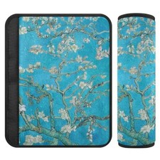 Seat Belt Cover Pad 2 Pcs Soft Seat Strap Cover Cute Protector Support Head N...