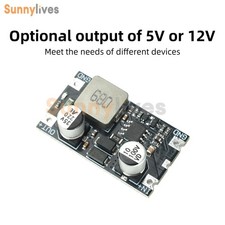 DC Converter DC 11-100V to 5V 12V 2.5A Step-Down Power Module High-efficiency