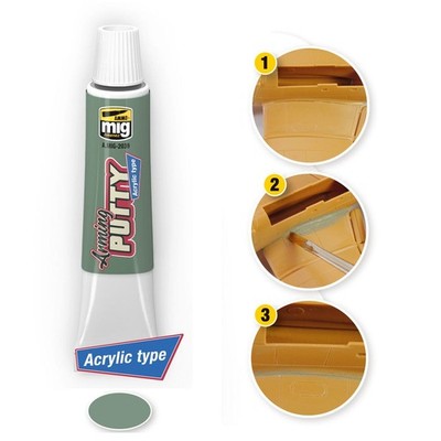Mig AMIG2039 AMMO Arming Putty - Acrylic Type