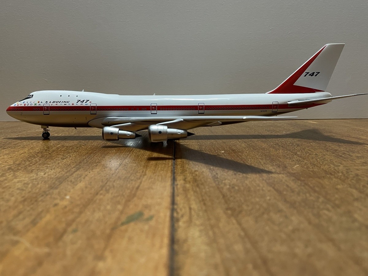 Inflight200 Boeing 747-100 N7470 House Colors “First Flight” (2nd