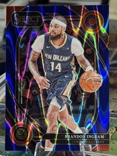 2024-25 Panini Select Brandon Ingram Courtside #255 Blue Tectonic Prizm /99