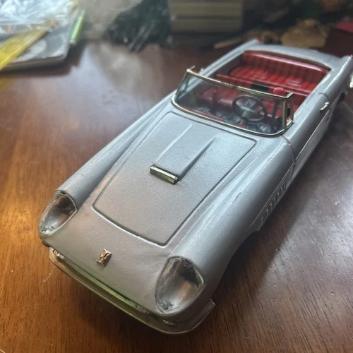 Vintage 1950’s Bandai of Japan Ferrari Tin Toy Car Super America Nice Runs VG