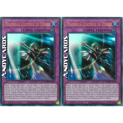 GRABWÄCHTERFALLE 2x (Gravekeeper's Trap) Ultra R SP   MAMA IT029   1Ed