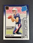 2024 Panini Donruss - Rated Rookies Throwbacks Drake Maye #49 (RC)