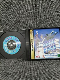 Sega Saturn Software Model Sonic Wings Special Media Quest FM274