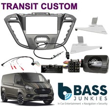 Ford Transit Custom 2012-18 Euro5 Car Stereo Nebula Fascia Steering Kit CTKFD42