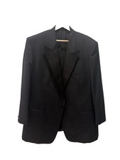 yves saint laurent tuxedo jacket - 46