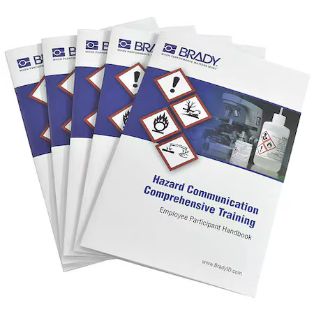 Brady 132458 Refmaterial, Hazmattraining, Handbook, Pk5