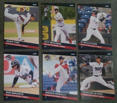 2025 Binghamton Rumble Ponies SINGLE CARDS from Team Set - CHOOSE YOUR PLAYER