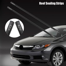 For Honda Civic 2012 2013 2014 2015 Durable Roof Sealing Strips Leftright 2pcs