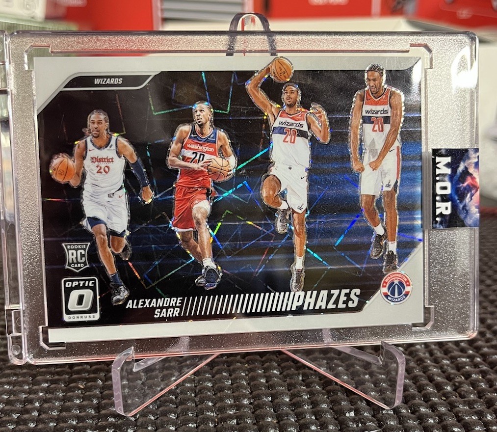 Alexandre Sarr 2024-25 Panini Donruss Optic Phazes Case Hit Insert SSP #22