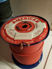 Made In U.S.A 14 gauge SRML Tinned Silicone Copper Glass Braided Wire 500' Spool