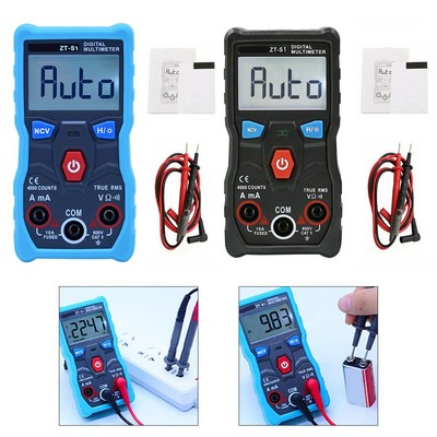 Schlankes Design des ZTS1 Multimeters sorgt für komfortable Handhabung